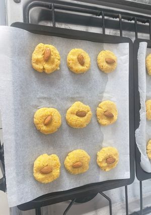 Una foto de Galletas de naranja y almendras saludables