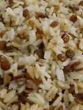 Arroz com lentilhas