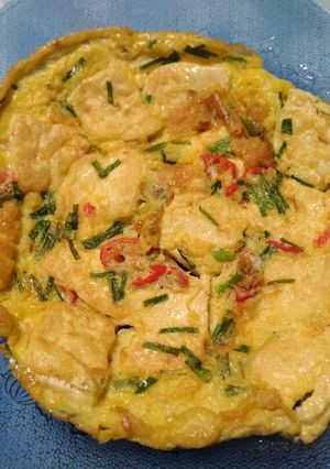 Foto resep Dadar Tahu Telur