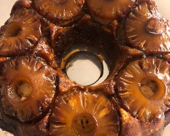 Update, Serving Recipe Pineapple Upside Down Cake Delicious Nutritious