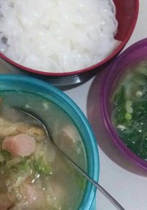 Foto resep Kwetiau ayam bakso kuah