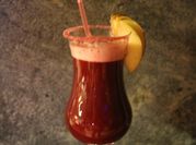 Une photo de jus bissap