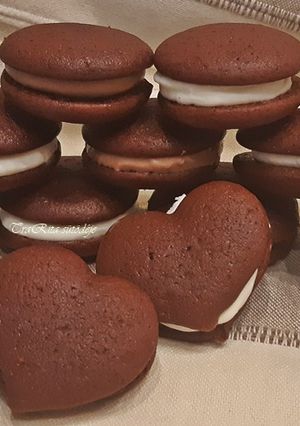 Woopie pie - habkönnyű piskóta tallérok recept fotója