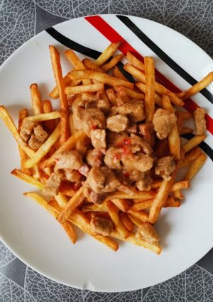 Brassói sültkrumplival recept fotója