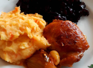 Sárgarépás burgonyapüré recept fotója