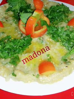 صورة لوصفة متبل الباذنجان المشوي