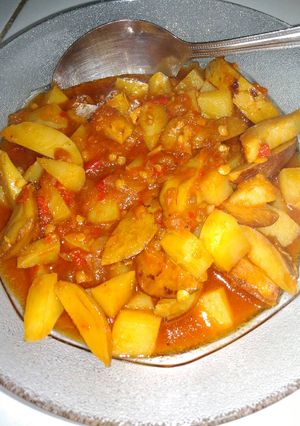 Foto resep Balado Kentang dan jengkol maknyuus