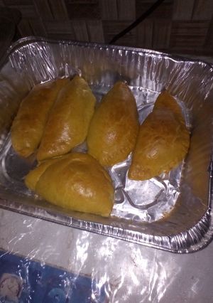 A picture of Delicious Nigerian meat pie.