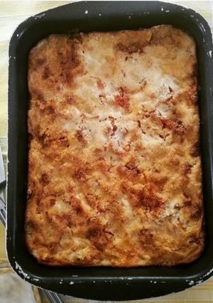 Foto di Lasagne di pane carasau e ragù di soia