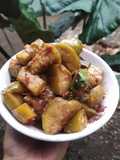Tumis Terong iwak klotok