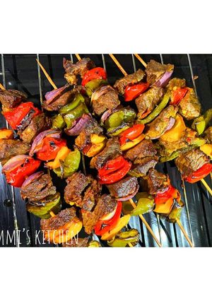 A picture of Beef kebab.