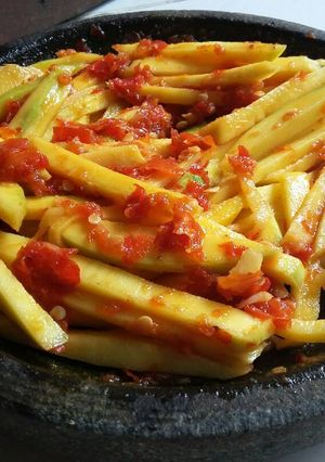 Foto resep Sambel terasi feat pencit