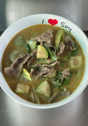 รูปของ แกงเขียวหวานเนื้อ