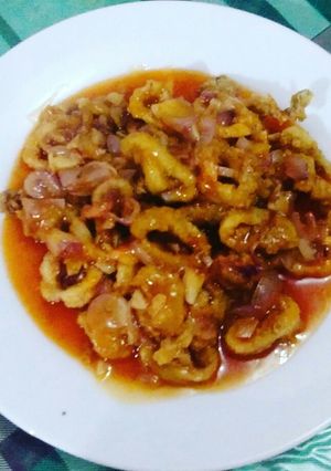 Foto resep Cumi asam manis