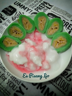 Foto resep Es Pisang Ijo Khas Makasar