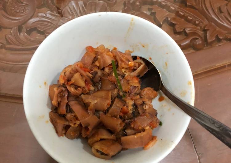 Sambal Cumi Pedas