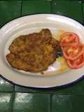 Milanesas con mostaza