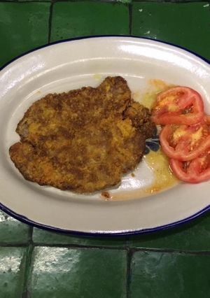 Una foto de Milanesas con mostaza