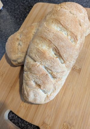 A picture of Homemade Sub rolls🥖.
