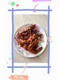 Spicy prawns brown sugar