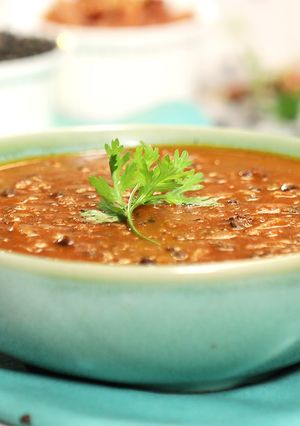 A picture of Low Fat Dal Makhani.