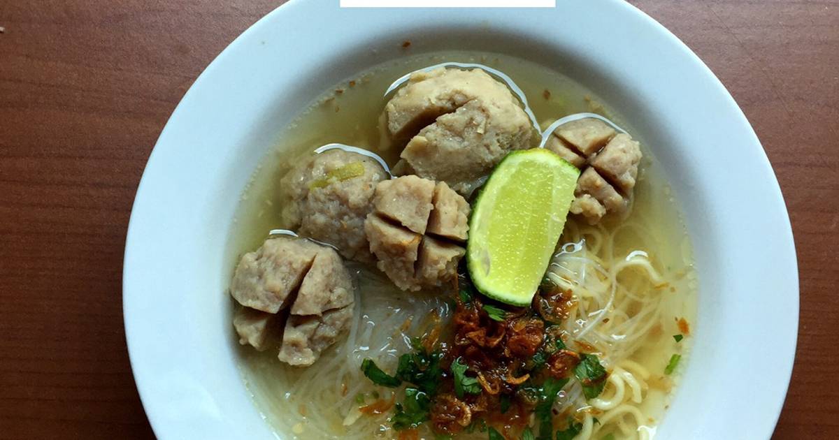 Resep Bakso Homemade Oleh Novi Cookpad