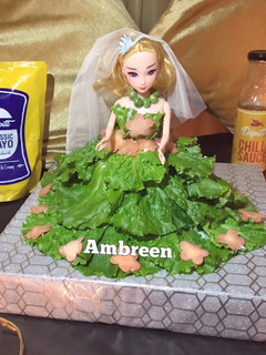 A picture of Boil Egg Chicken with Mayo Salad Doll.
