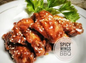 Foto resep Spicy Wings BBQ ala Recheese Factory