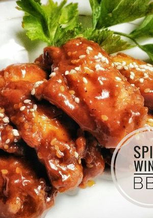 Foto resep Spicy Wings BBQ ala Recheese Factory