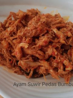 Foto resep Ayam Suwir Pedas Bumbu Bali