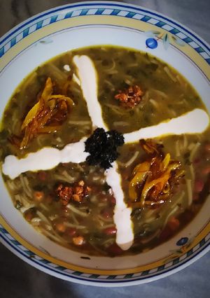 عکسی از دستور آش رشته