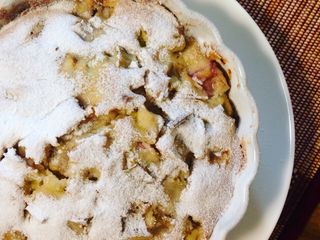 Rhubarb Cake (Small Version)