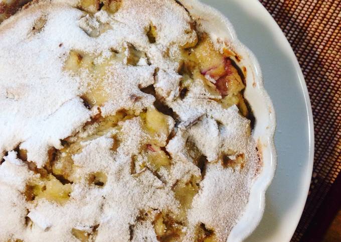 Recipe of Favorite Rhubarb Cake (Small Version)