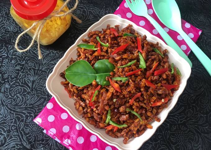 Resep Kering Tempe Bumbu Dasar Merah Dan Putih Oleh Nani Setiati Cookpad