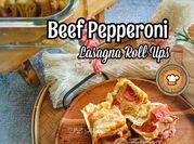 Gambar lasagna beef