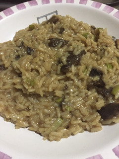 Una foto de Risotto de Hongos