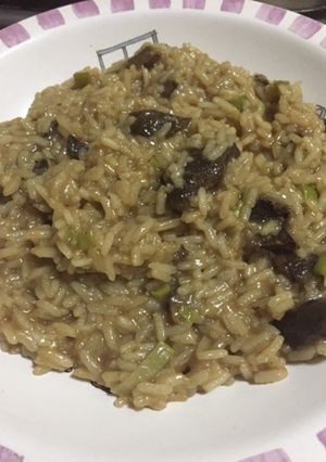 Una foto de Risotto de Hongos
