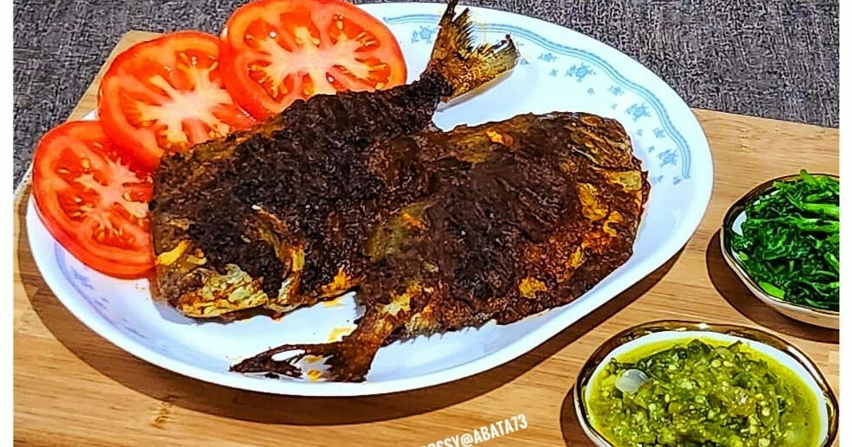 Ikan Bawal Bakar Padang + Sambel Hijau Ala ABATA Kitchen
