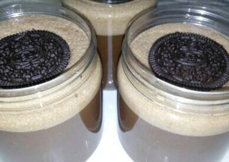 Agar busa coklat