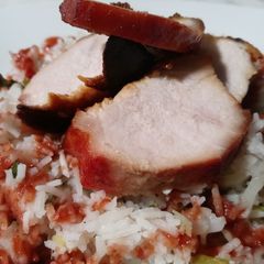 A picture of Char Sui Pork Loin (my way).