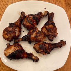 A picture of Extra Crispy Air Fryer Drumsticks.