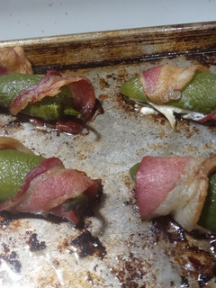 A picture of Bacon Wrapped Stuffed Jalapeños.
