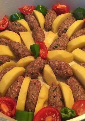 صورة لوصفة بطاطس بيضا بالكفته