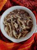 Fantasia di legumi con cavatelli (a tre dita)