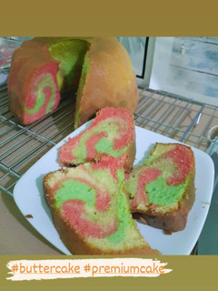 Foto resep Marmer Cake 3 Rasa