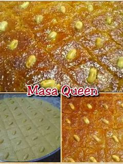 صورة لوصفة الهريسة النبكية السورية
