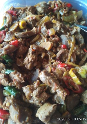 Foto resep Oseng hati ampela ayam