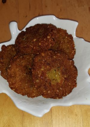 Una foto de Falafel de garbanzos