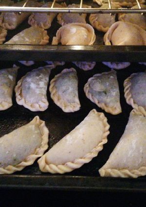 Una foto de Masa empanadas veganas :)