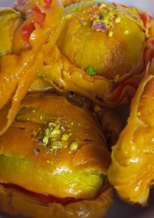 A picture of Malai Khaja Halwai Style😋.